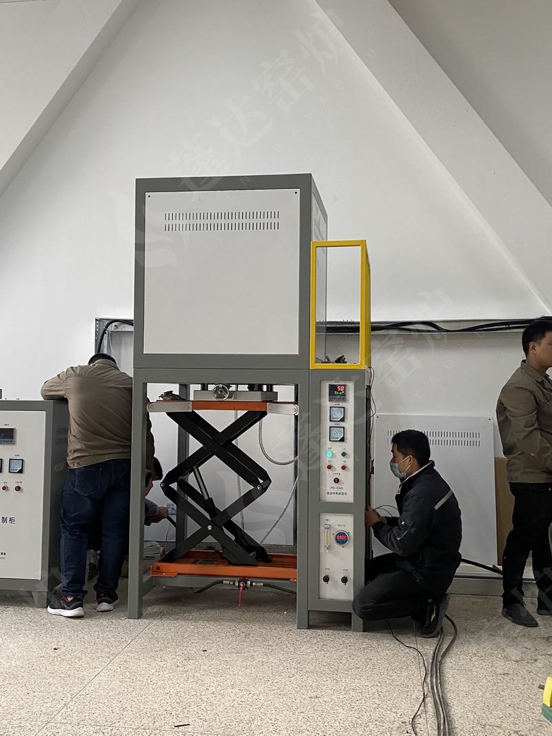 北京科研所真空气氛炉客户案例